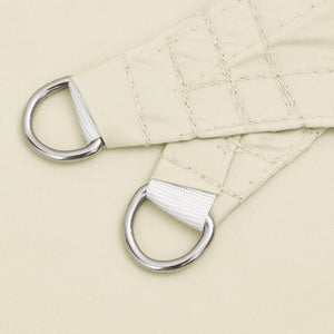 Sonnensegel Oxford-Gewebe Quadratisch 7x7 m Creme