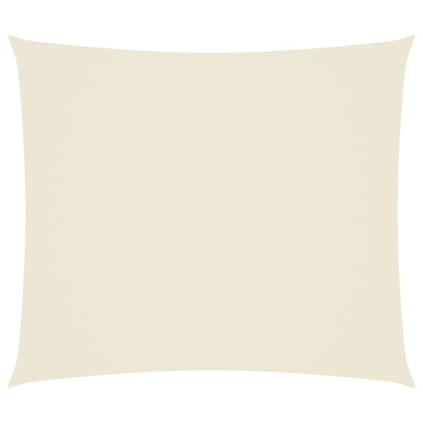 Sonnensegel Oxford-Gewebe Rechteckig 2x2,5 m Creme