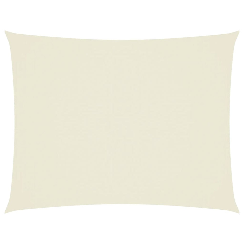 vidaXL Sun Shade Sail Oxford Fabric Rectangular 2x3 m Cream