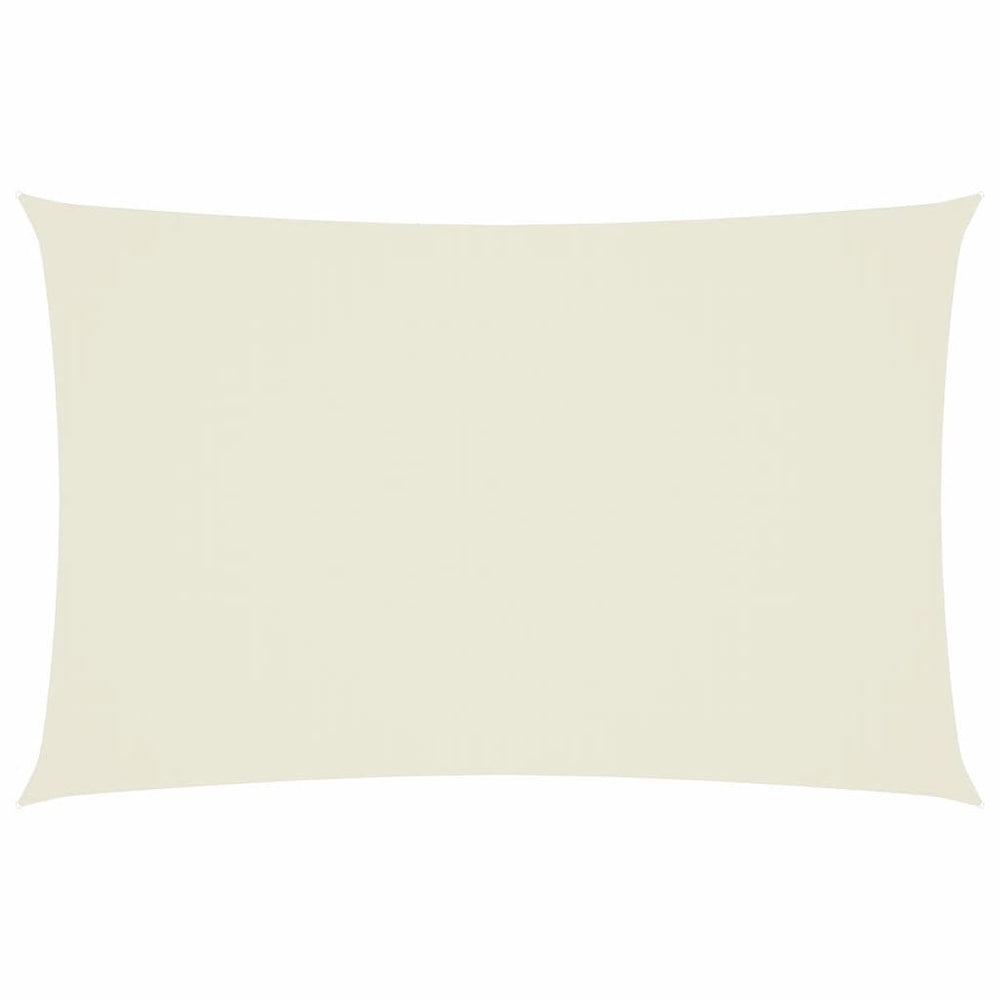 vidaXL Sun Shade Sail Oxford Fabric Rectangular 2x4.5 m Cream