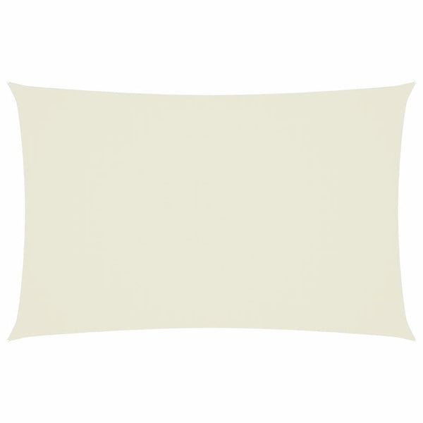 vidaXL Voile d'ombrage Tissu Oxford Rectangulaire 2x4,5 m Crème