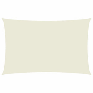 Sonnensegel Oxford-Gewebe Rechteckig 2x5 m Creme