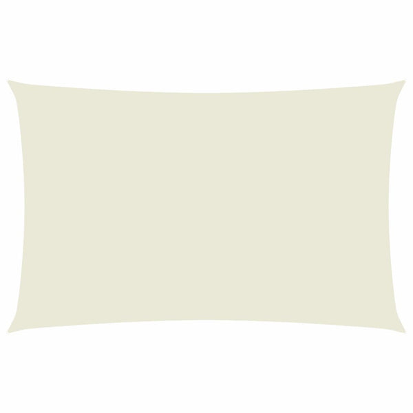 Sonnensegel Oxford-Gewebe Rechteckig 2x5 m Creme