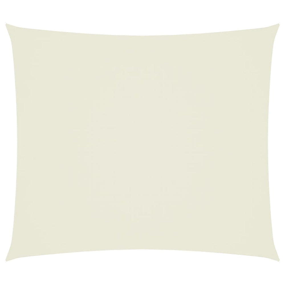 vidaXL Sun Shade Sail Oxford Fabric Rectangular 2.5x3 m Cream