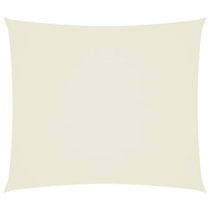 vidaXL Voile d'ombrage Oxford rectangulaire 2,5x3 m Crème