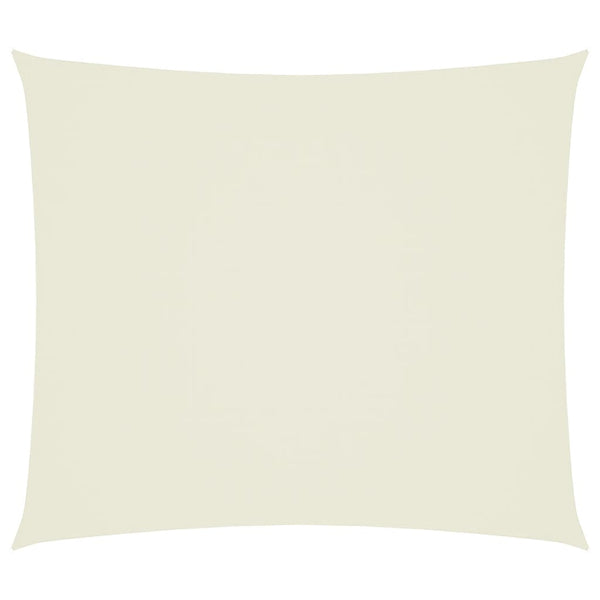 vidaXL Voile d'ombrage Oxford rectangulaire 2,5x3 m Crème