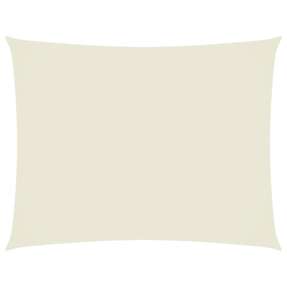 vidaXL Oxford Fabric Sun Shade Sail Rectangular 2.5x3.5 m Cream