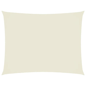Sonnensegel Oxford-Gewebe Rechteckig 2,5x3,5 m Creme