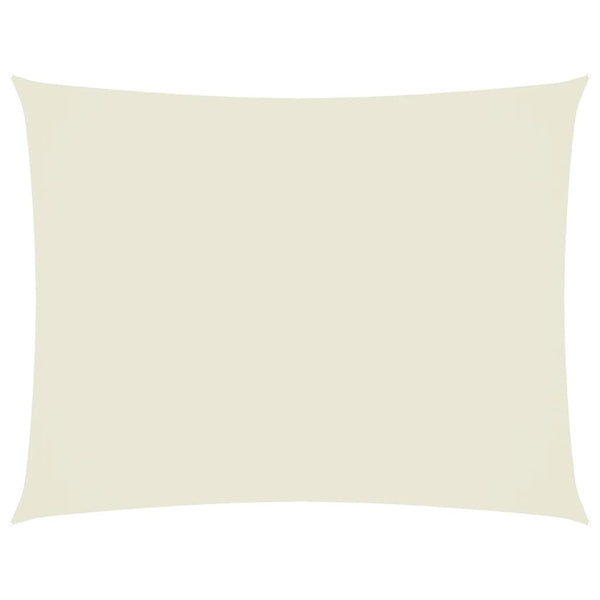 Sonnensegel Oxford-Gewebe Rechteckig 2,5x3,5 m Creme