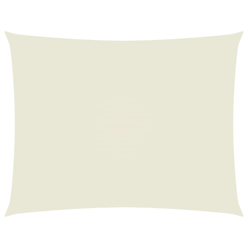 vidaXL Sun Shade Sail Oxford Fabric Rectangular 2.5x4 m Cream