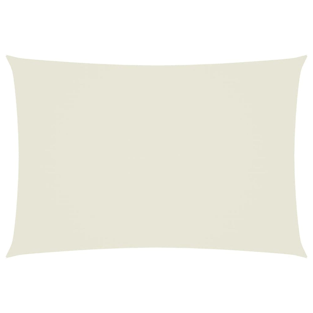 vidaXL Sun Shade Sail Oxford Fabric Rectangular 2.5x4.5 m Cream