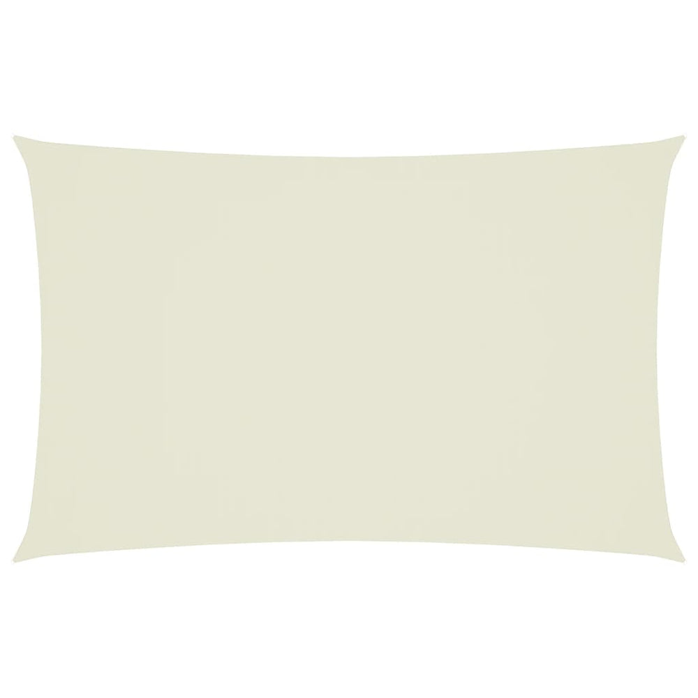 vidaXL Oxford Fabric Sun Shade Sail Rectangular 2.5x5 m Cream