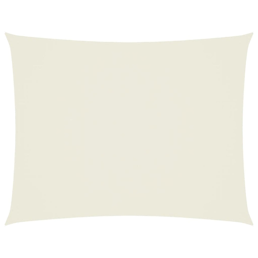 vidaXL Sun Shade Sail Oxford Fabric Rectangular 3x4.5 m Cream