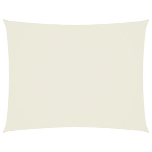 Sonnensegel Oxford-Gewebe Rechteckig 3x4,5 m Creme