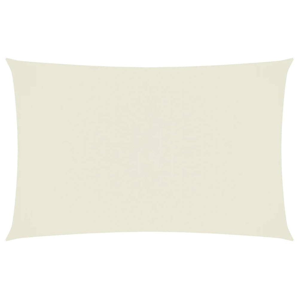 vidaXL Sun Shade Sail Oxford Fabric Rectangular 4x7 m Cream