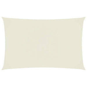 Sonnensegel Oxford-Gewebe Rechteckig 4x7 m Creme