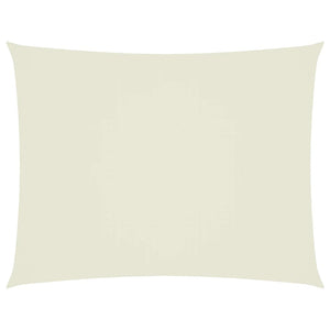Sonnensegel Oxford-Gewebe Rechteckig 5x6 m Creme