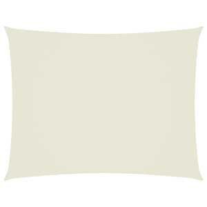 Sonnensegel Oxford-Gewebe Rechteckig 5x7 m Creme