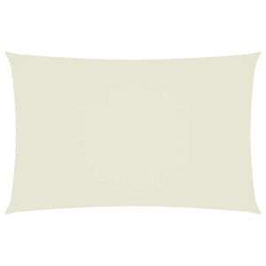 Sonnensegel Oxford-Gewebe Rechteckig 5x8 m Creme