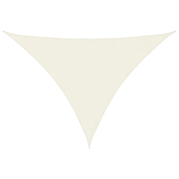 Sonnensegel Oxford-Gewebe Dreieckig 3x4x4 m Creme