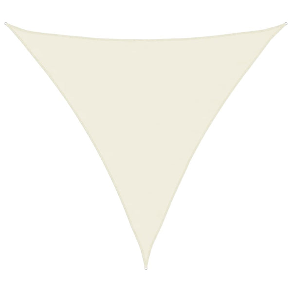 Sonnensegel Oxford-Gewebe Dreieckig 4x4x4 m Creme