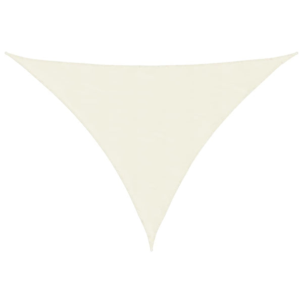Sonnensegel Oxford-Gewebe Dreieckig 4x4x5,8 m Creme