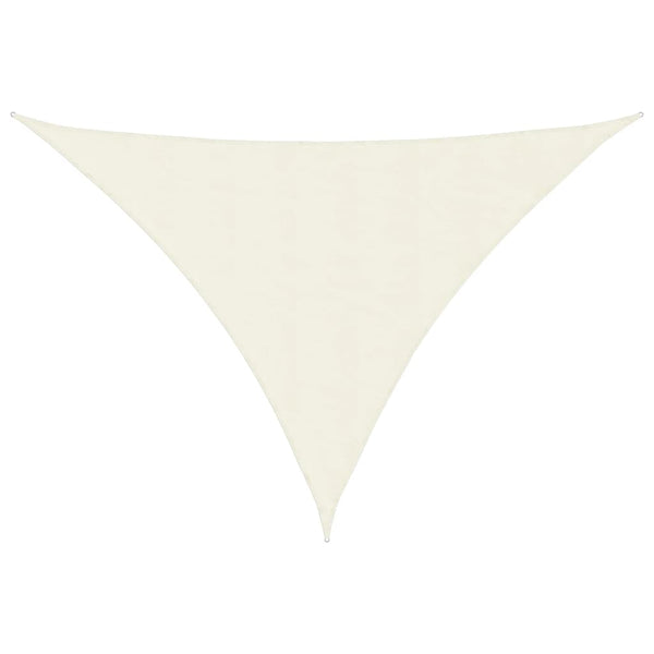 Sonnensegel Oxford-Gewebe Dreieckig 5x5x6 m Creme