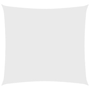 Sonnensegel Oxford-Gewebe Quadratisch 3x3 m Weiß