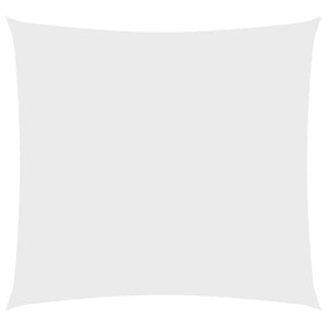 Sonnensegel Oxford-Gewebe Quadratisch 5x5 m Weiß