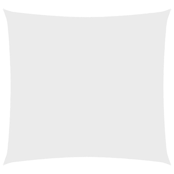 Sonnensegel Oxford-Gewebe Quadratisch 5x5 m Weiß