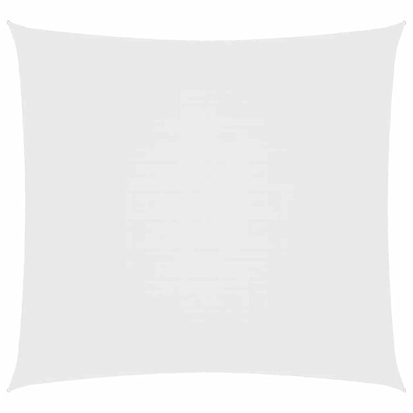 Sonnensegel Oxford-Gewebe Quadratisch 6x6 m Weiß