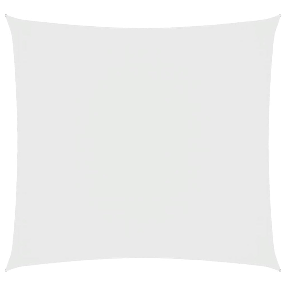 Sonnensegel Oxford-Gewebe Quadratisch 7x7 m Weiß
