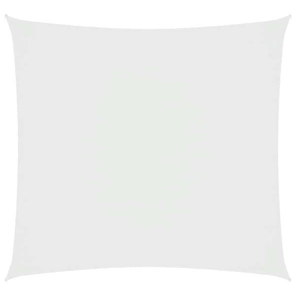 Sonnensegel Oxford-Gewebe Quadratisch 7x7 m Weiß