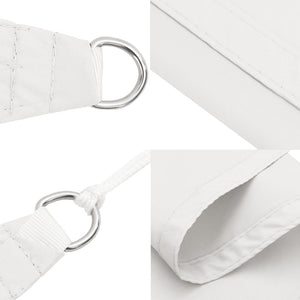 vidaXL Voile d'ombrage Tissu Oxford Rectangulaire 2x3 m Blanc