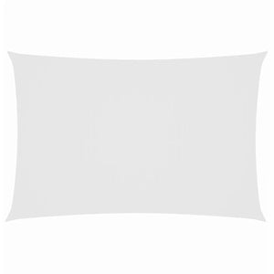 Sonnensegel Oxford-Gewebe Rechteckig 2x5 m Weiß