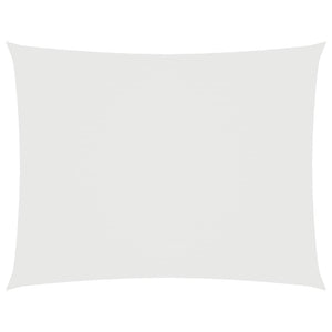 Sonnensegel Oxford-Gewebe Rechteckig 2,5x3,5 m Weiß