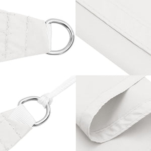 Sonnensegel Oxford-Gewebe Rechteckig 2,5x3,5 m Weiß