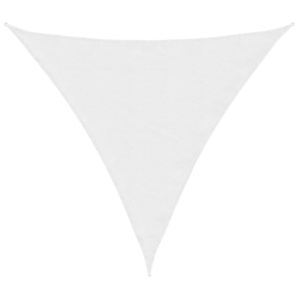 Sonnensegel Oxford-Gewebe Dreieckig 3x3x3 m Weiß