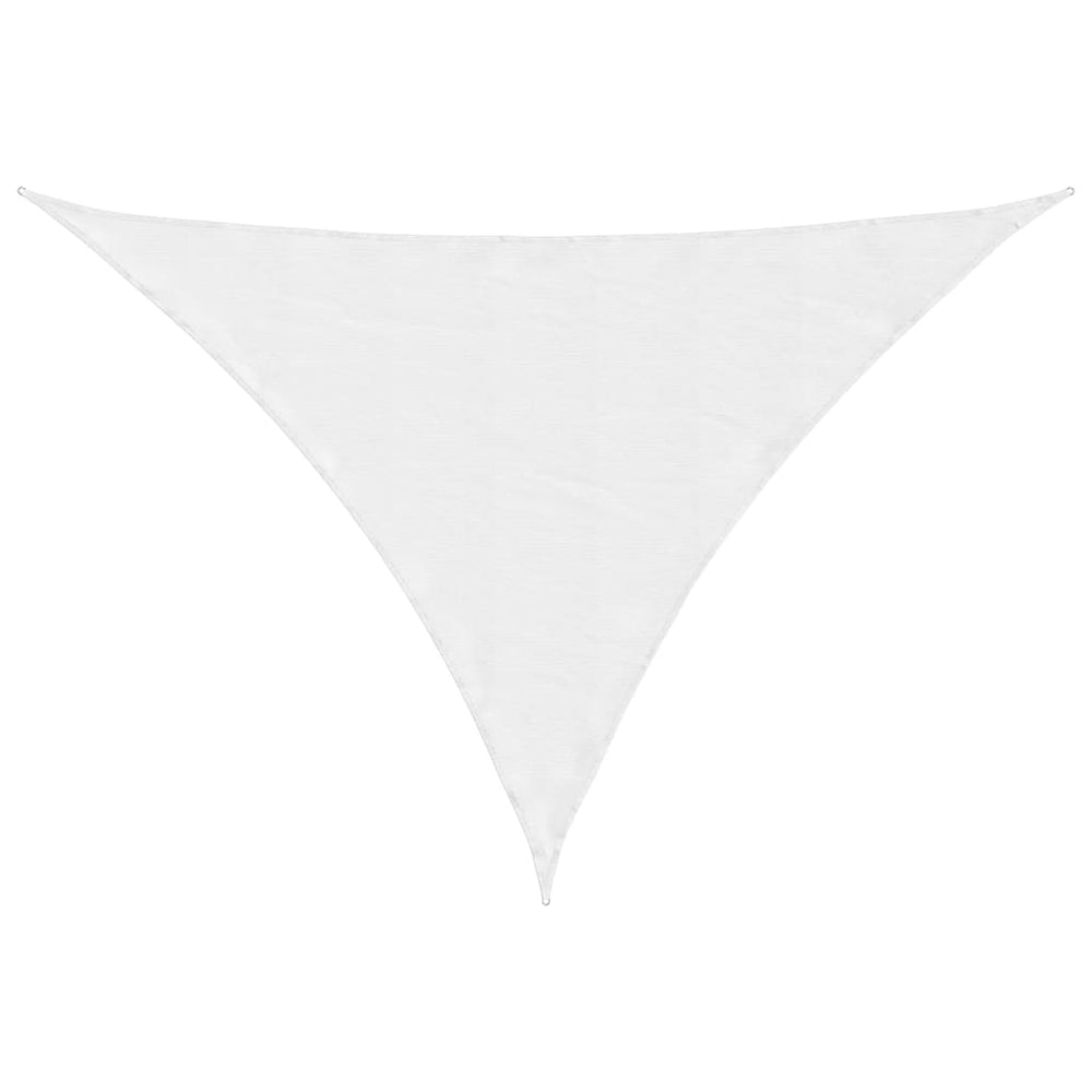 Sonnensegel Oxford-Gewebe Dreieckig 3,5x3,5x4,9 m Weiß