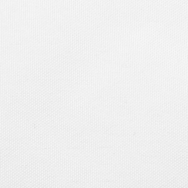 vidaXL Voile d'ombrage en tissu Oxford trapézoïdal 2/4x3 m Blanc