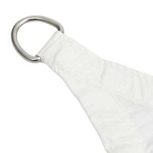 vidaXL Voile d'ombrage en tissu Oxford trapézoïdal 2/4x3 m Blanc