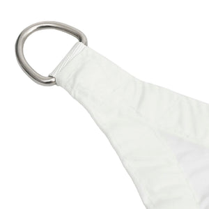 vidaXL Voile d'ombrage en tissu Oxford Forme trapézoïdale 3/4x3 m Blanc