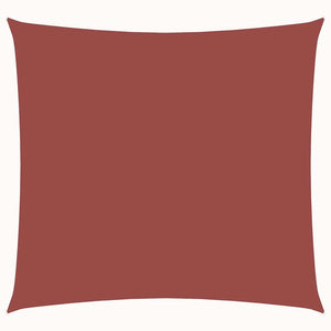Sonnensegel Oxford-Gewebe Quadratisch 3x3 m Terrakotta-Rot