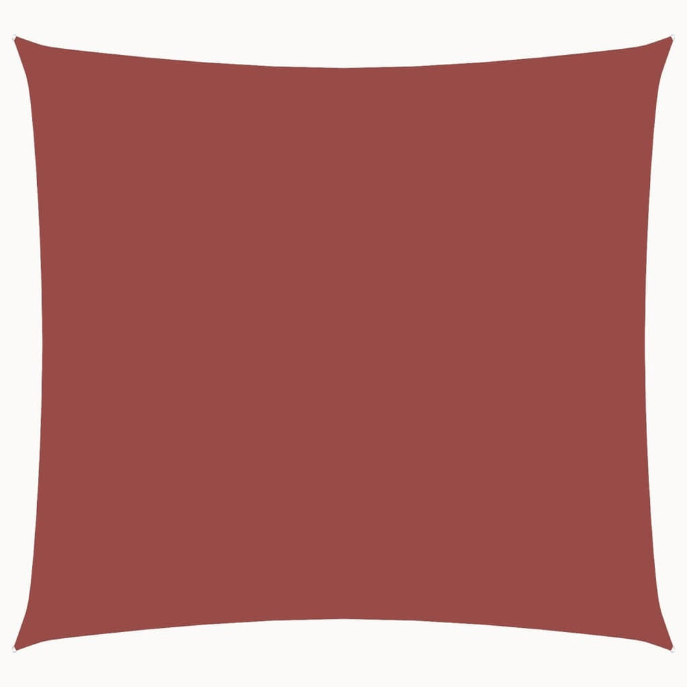 Sonnensegel Oxford-Gewebe Quadratisch 4,5x4,5 m Terracotta