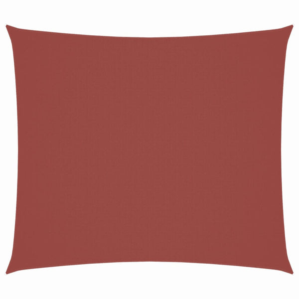 Sonnensegel Oxford-Gewebe Rechteckig 2x2,5 m Terrakotta-Rot