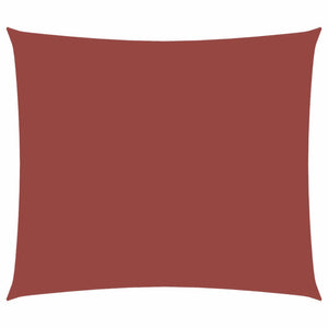 Sonnensegel Oxford-Gewebe Rechteckig 2,5x3,5 m Terrakotta-Rot