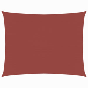Sonnensegel Oxford-Gewebe Rechteckig 2,5x4 m Terrakotta-Rot