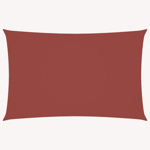 Sonnensegel Oxford-Gewebe Rechteckig 5x7 m Terrakotta-Rot