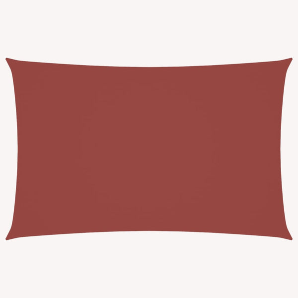 Sonnensegel Oxford-Gewebe Rechteckig 5x7 m Terrakotta-Rot