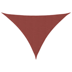 Sonnensegel Oxford-Gewebe Dreieckig 5x5x6 m Terrakotta-Rot